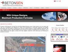 Tablet Screenshot of betonsen.com